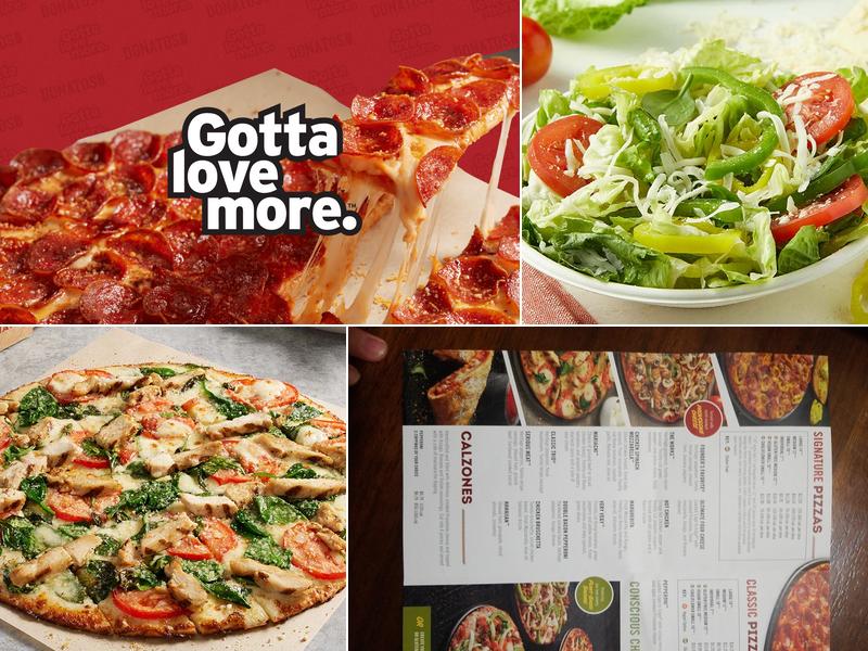 Donatos Pizza Menu