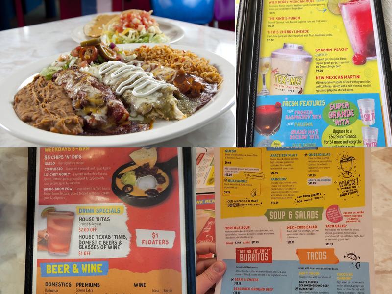 Chuy's Menu