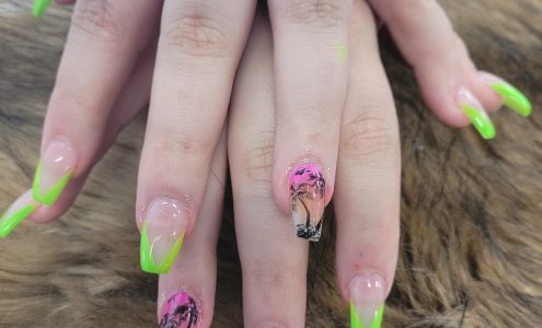 Angel Nails inside Meijer