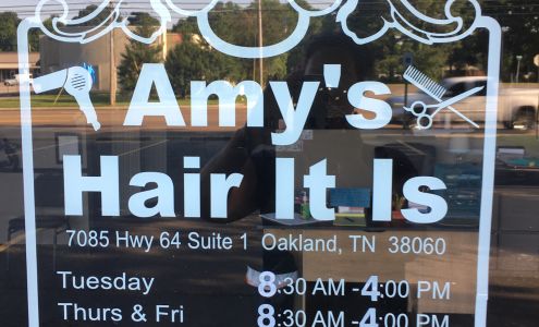 Amy's Hair It Is! 7085 US-64, Oakland Tennessee 38060