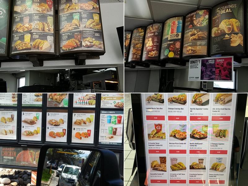 Taco Bell Menu