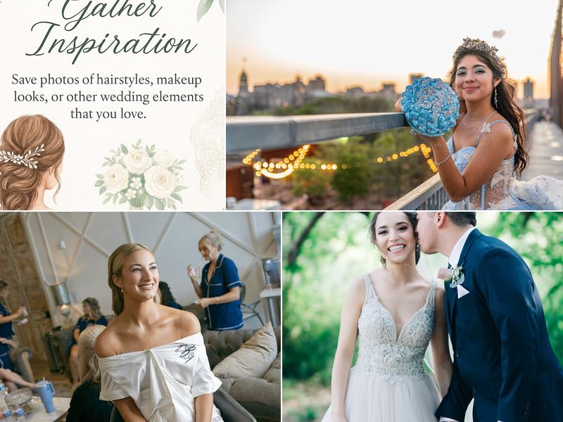 Lily Flower hair and makeup