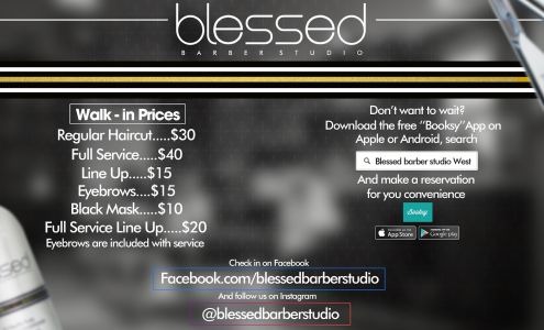 Blessed Barber Studio West El Paso
