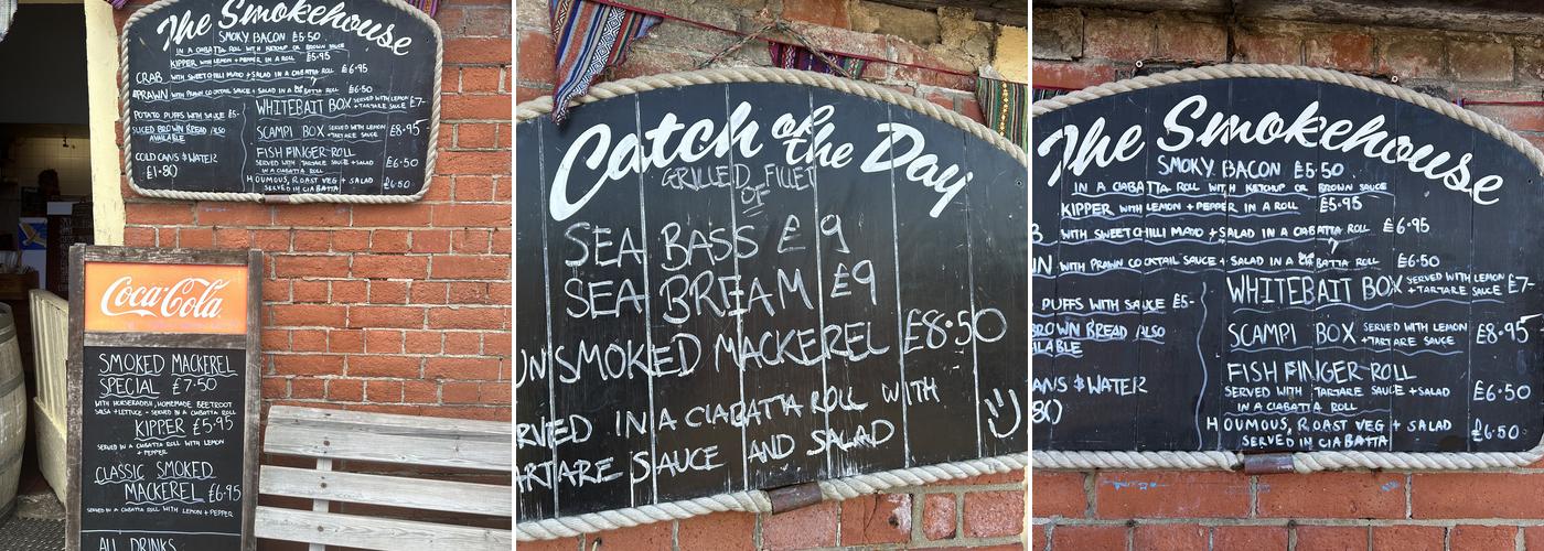 Brighton Smokehouse Menu