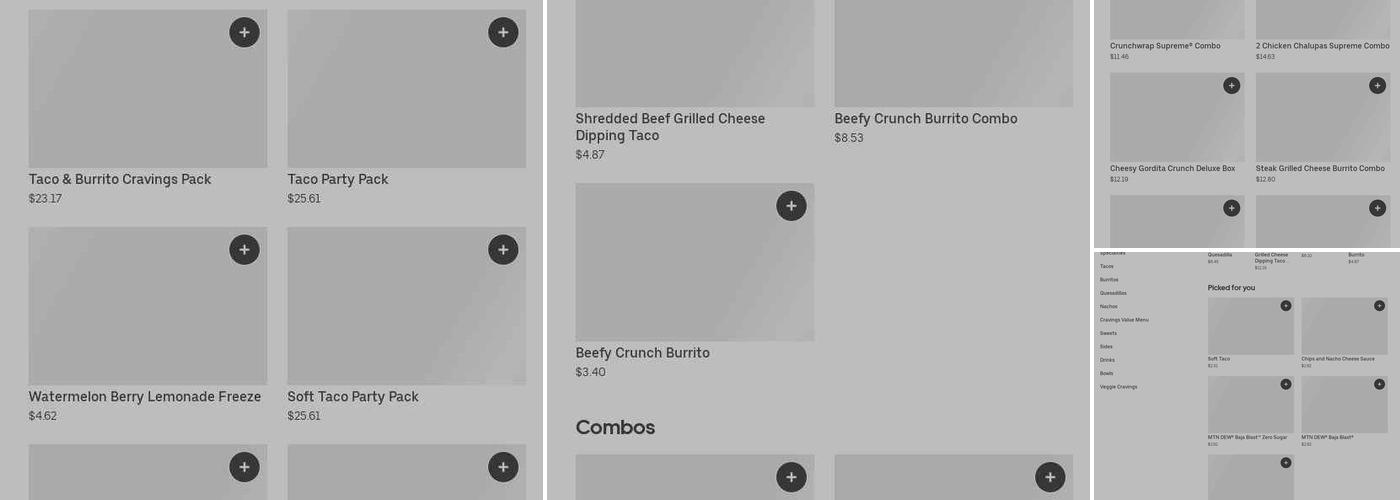 Taco Bell Menu