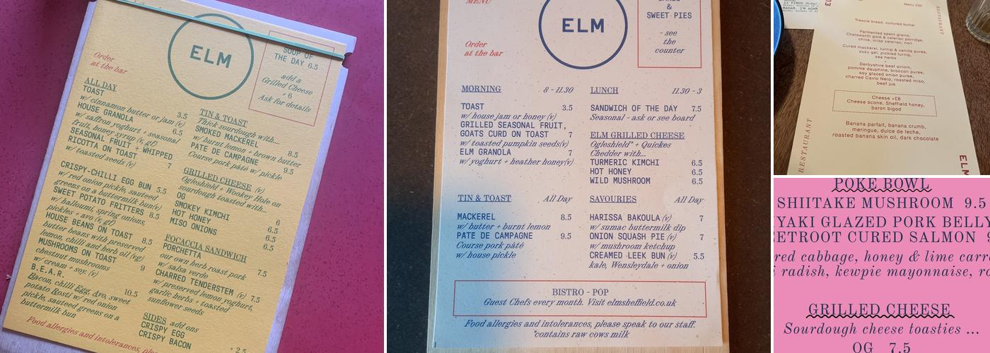 ELM Menu