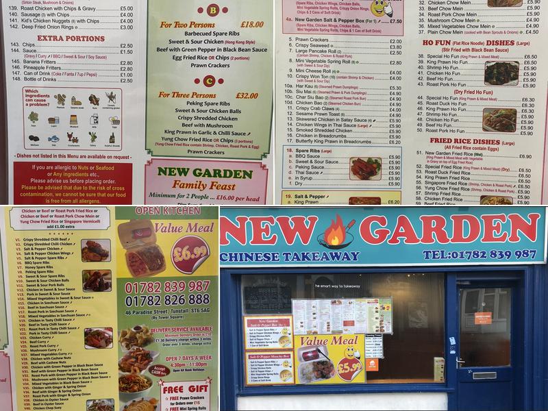 New Lucky Swallow Menu