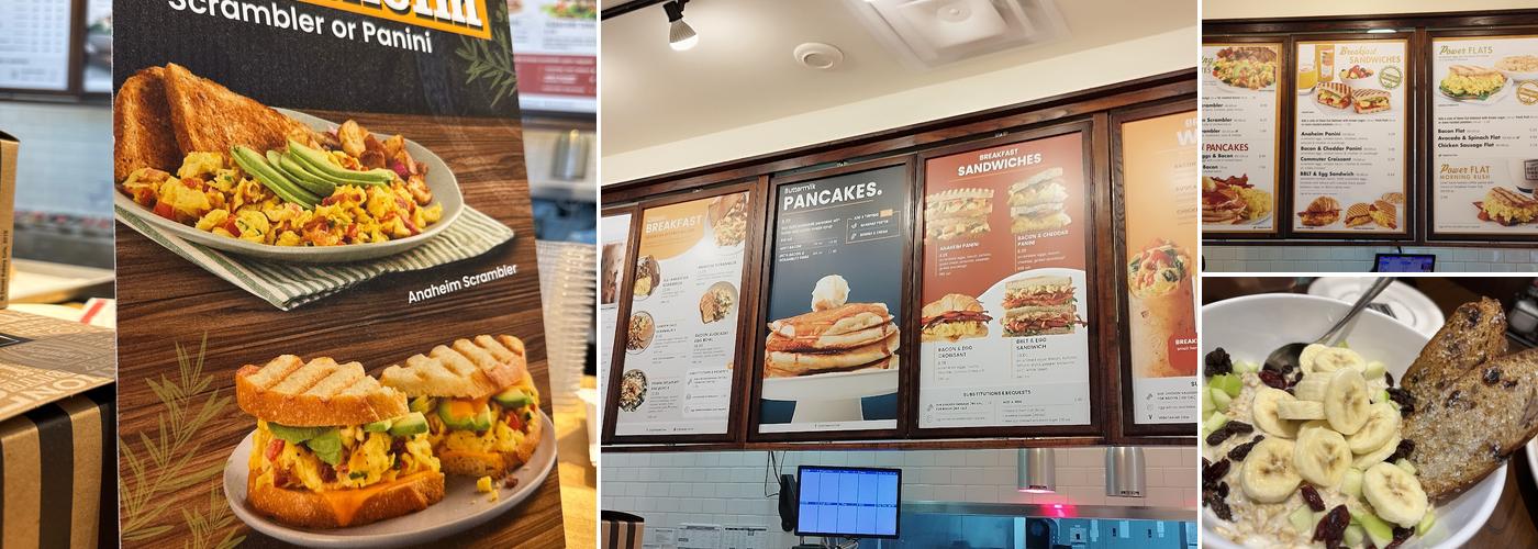 Corner Bakery Menu