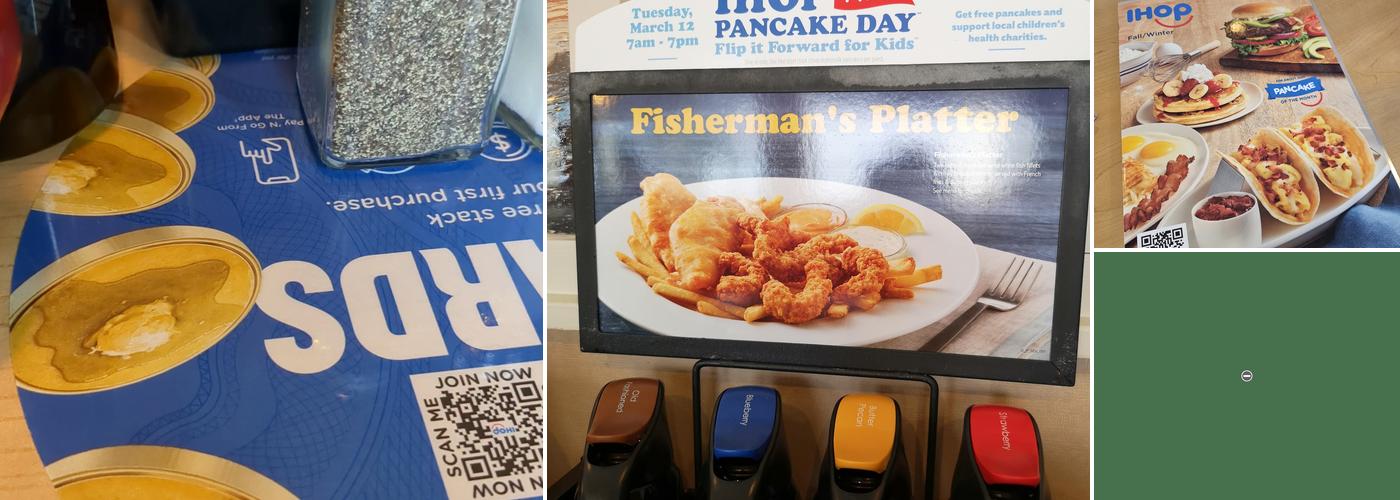IHOP Menu
