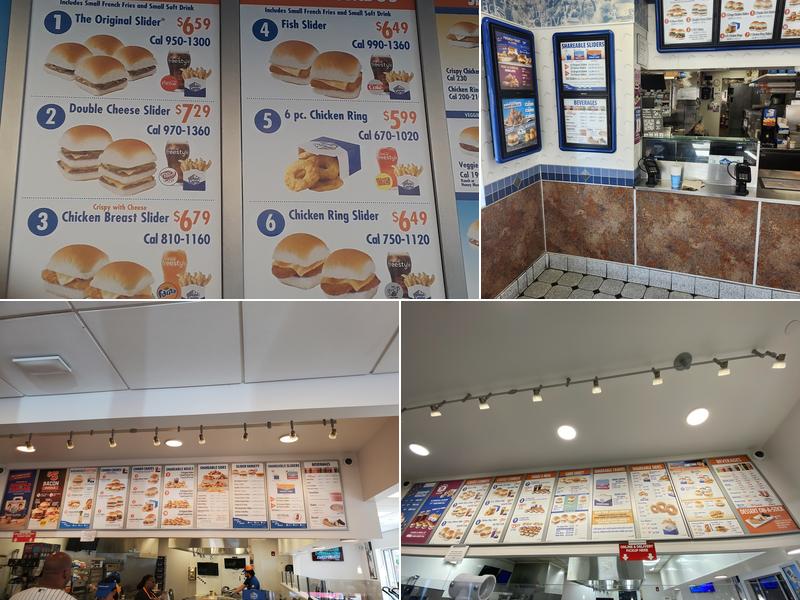 White Castle Menu