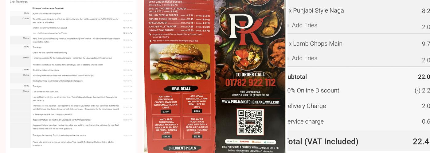 Punjabi Kitchen Menu