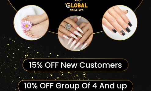 Global Nails Spa Katy (10% - 15% OFF Coupon and More Promotions)