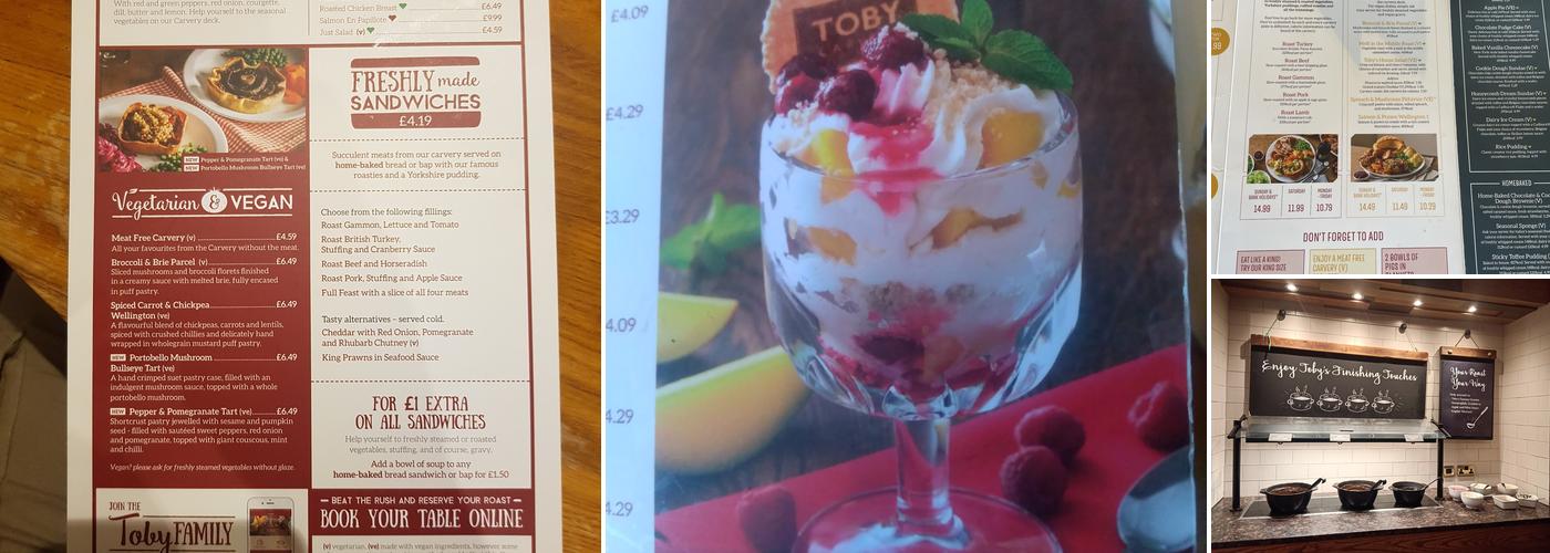 Toby Carvery Salters Wharf Menu