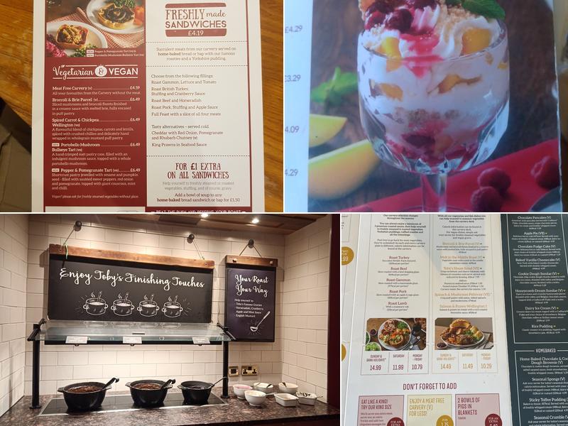 Toby Carvery Salters Wharf Menu