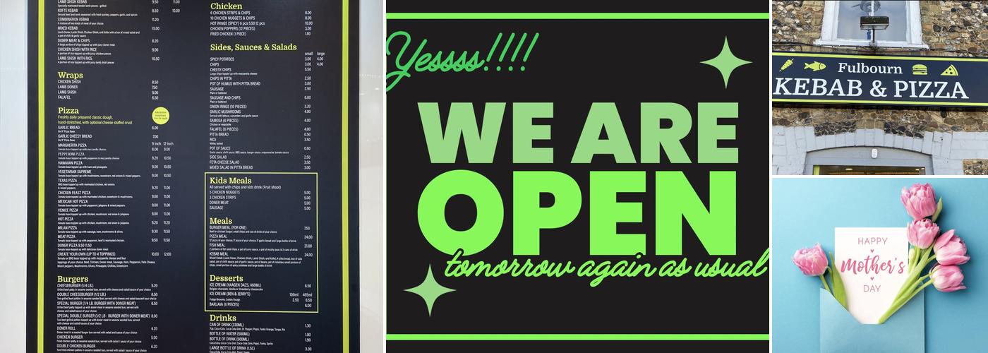 Fulbourn kebab and pizza