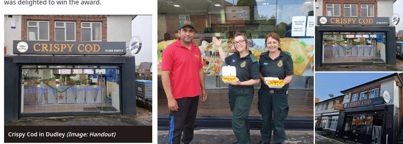 Crispy Cod Fish & Chips