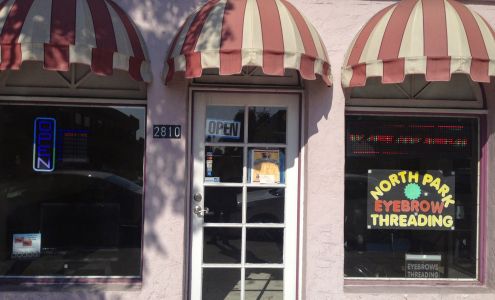 North park eyebrow threading