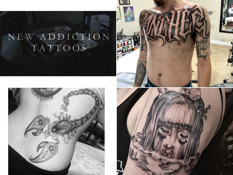 New Addiction Tattoos