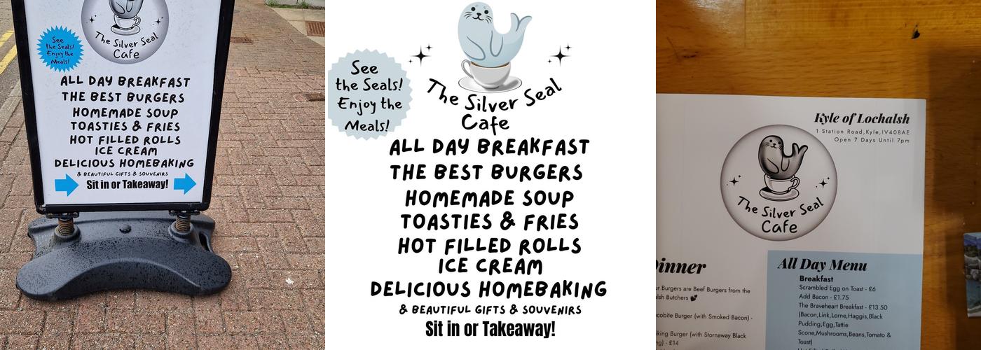 The Silver Seal Cafe Menu