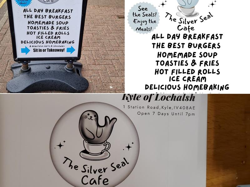 The Silver Seal Cafe Menu
