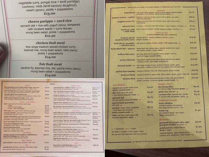 Ganapati Menu