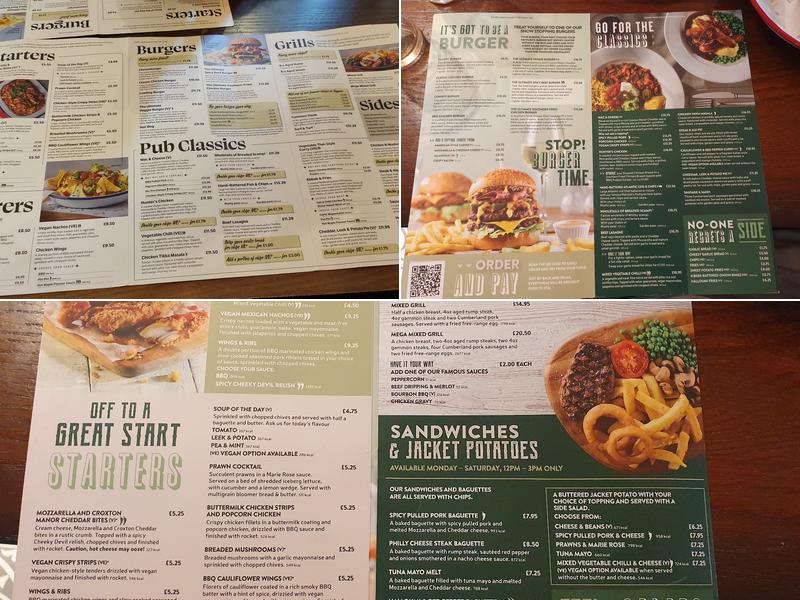 Farmer Johns Streetly Menu