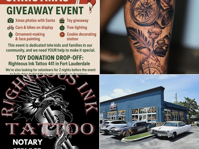 Righteous Ink Tattoo Body Piercing & Supply