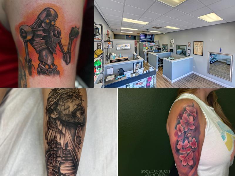 Body Language Custom Tattoo