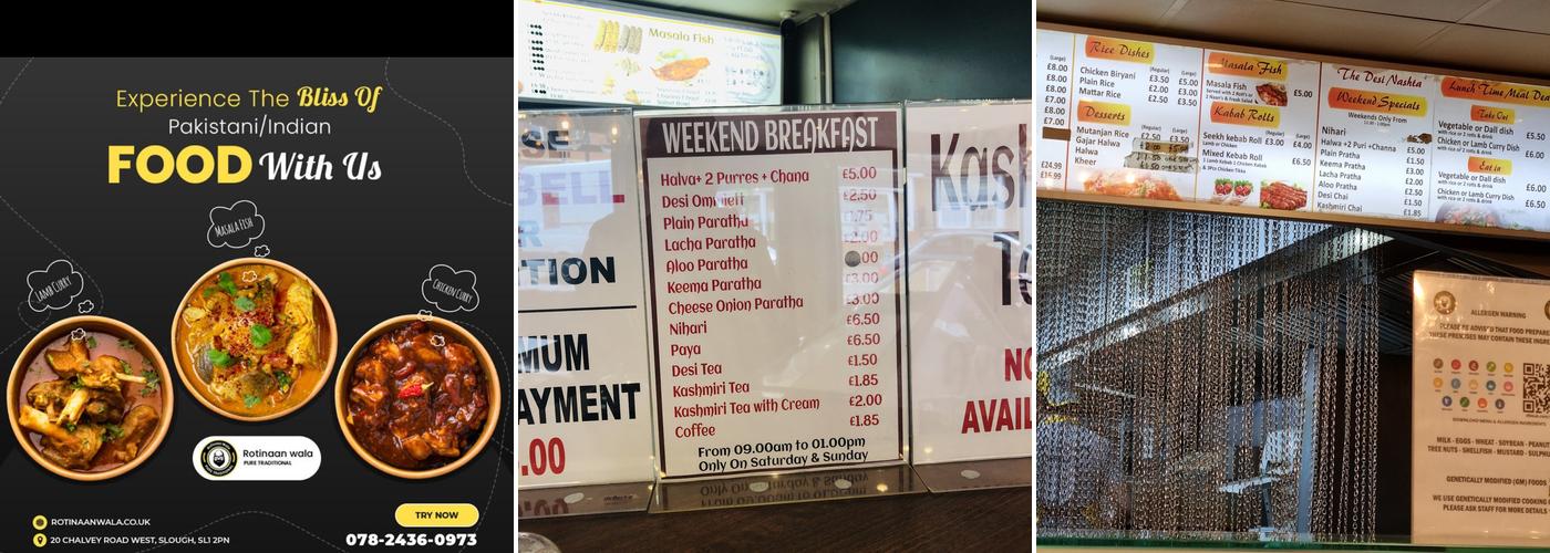 Rotinaan wala slough Ltd Menu