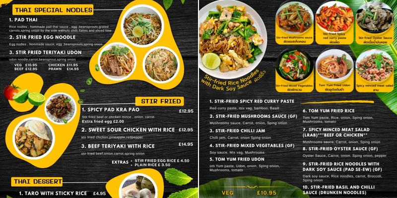 K&K Kitchen Menu