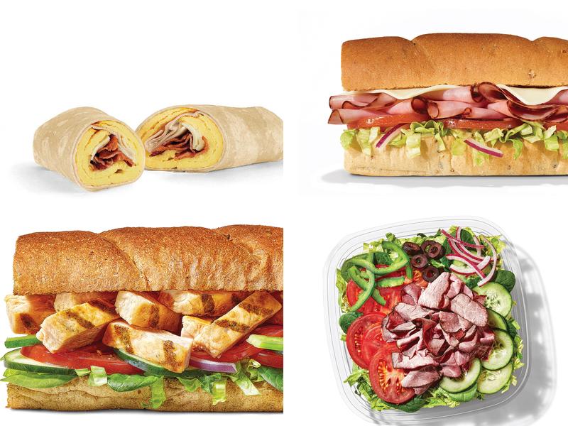Subway Menu