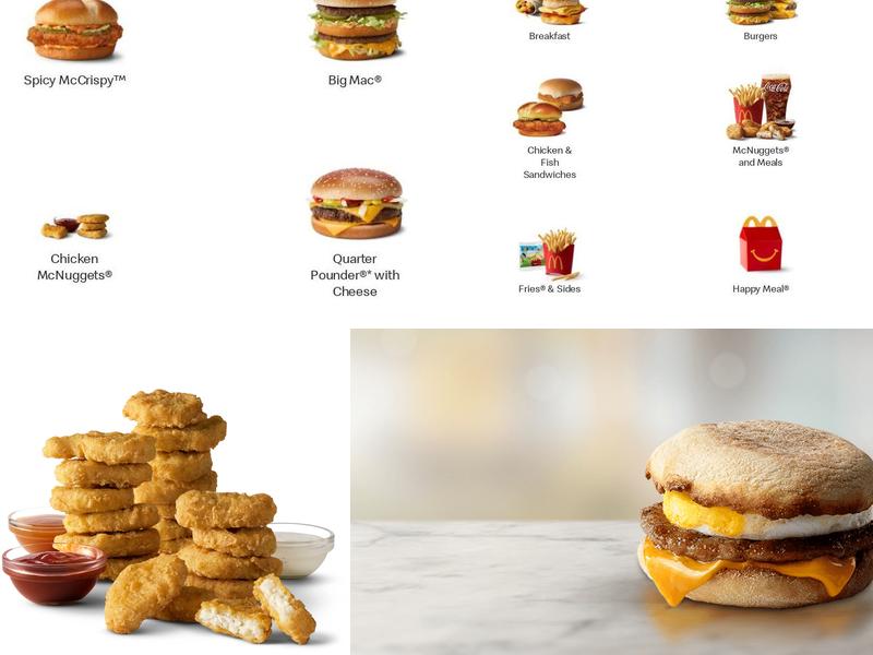 McDonald's Menu
