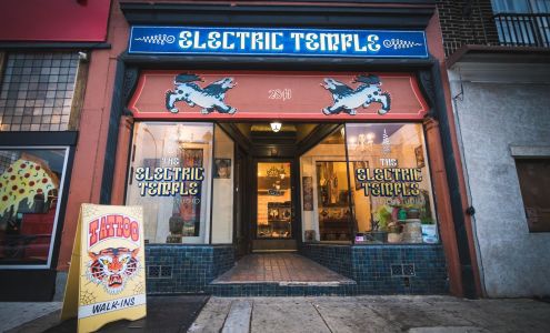 electric temple tattoo