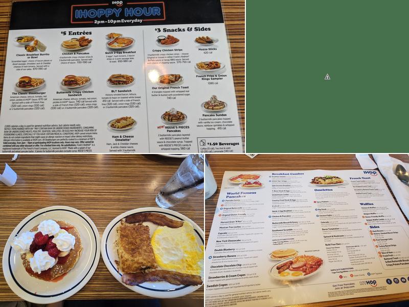 IHOP Menu