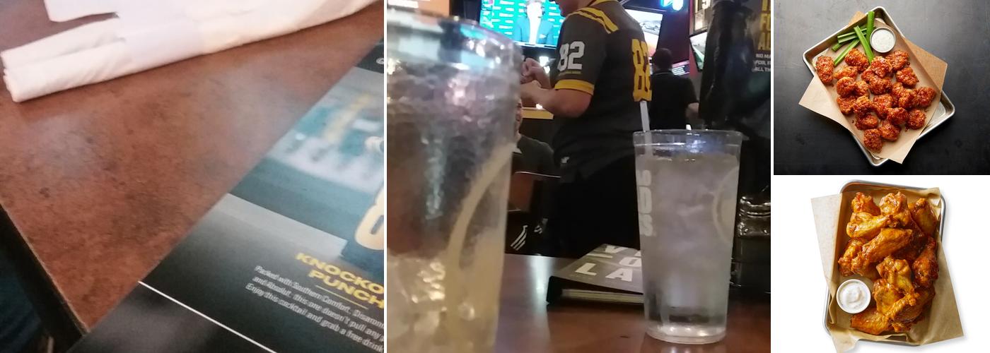 Buffalo Wild Wings Menu