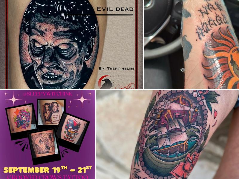 Crooked Crows Tattoo