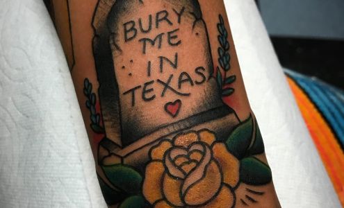 Rose of Texas tattoo