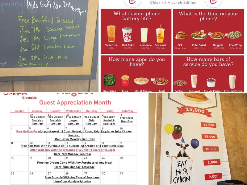 Chick-fil-A Menu