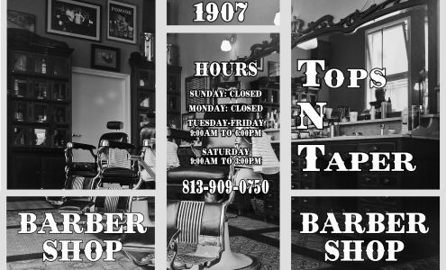 Tops N Taper Barber Shop 1907 Collier Pkwy, Lutz Florida 33549