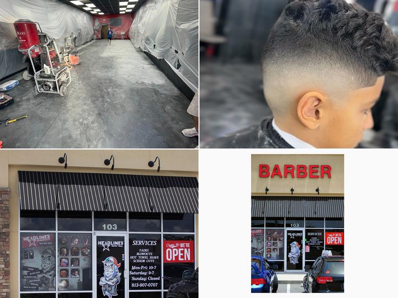 Headlines Barber Shop New Tampa