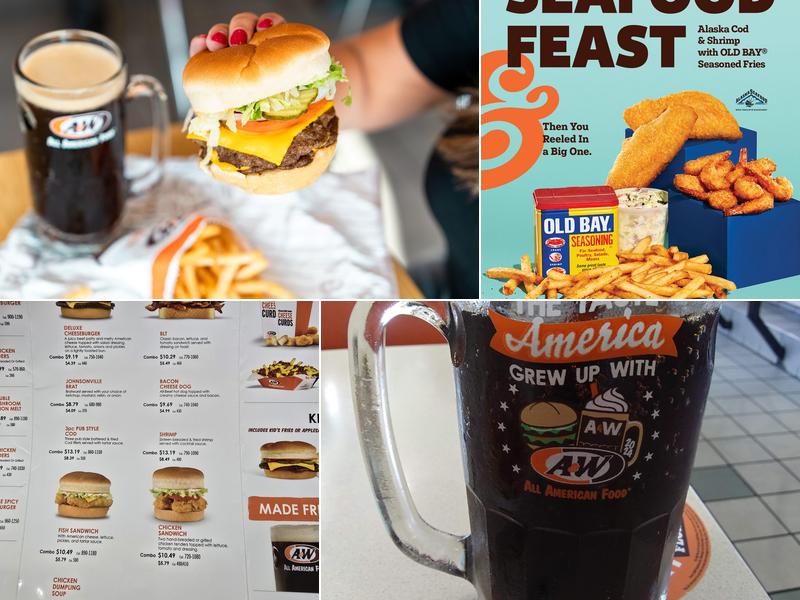 A&W Restaurant Menu