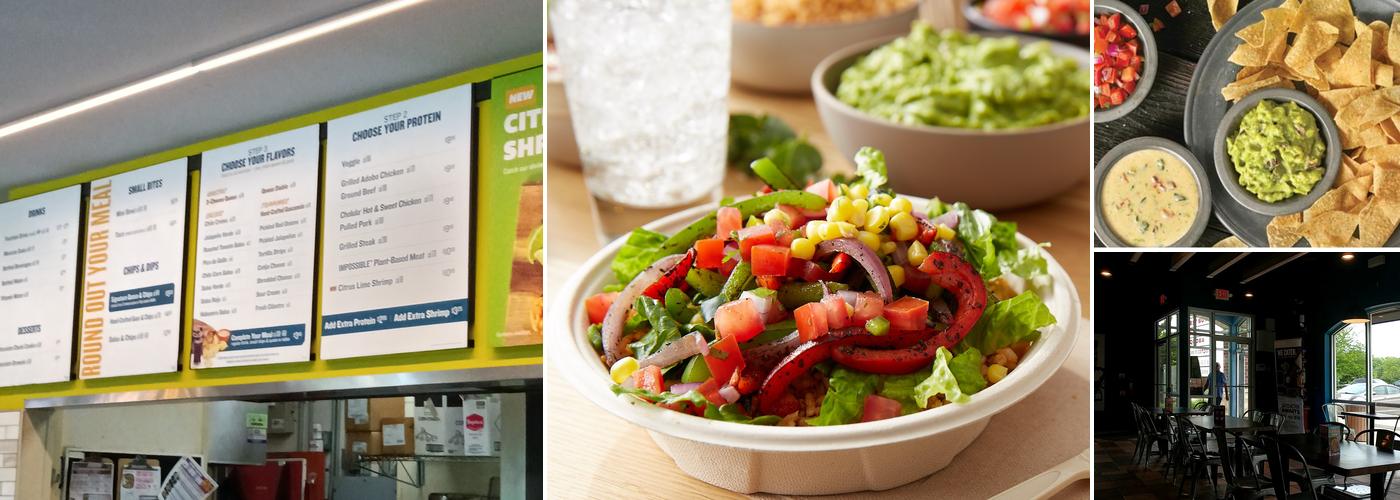 QDOBA Mexican Eats Menu