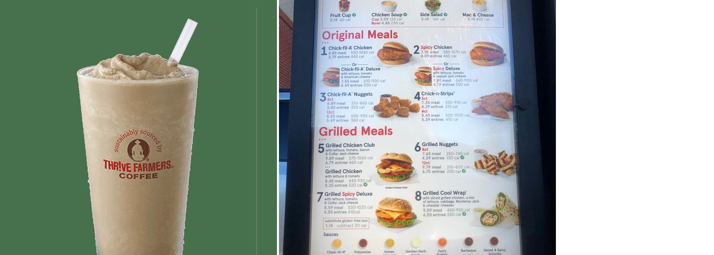 Chick-fil-A Menu