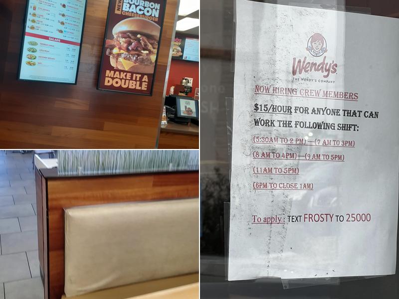 Wendy's Menu