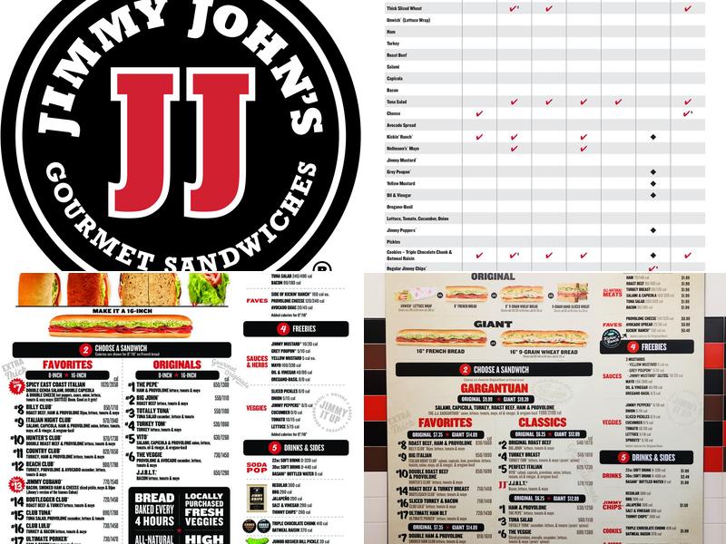 Jimmy John's Menu