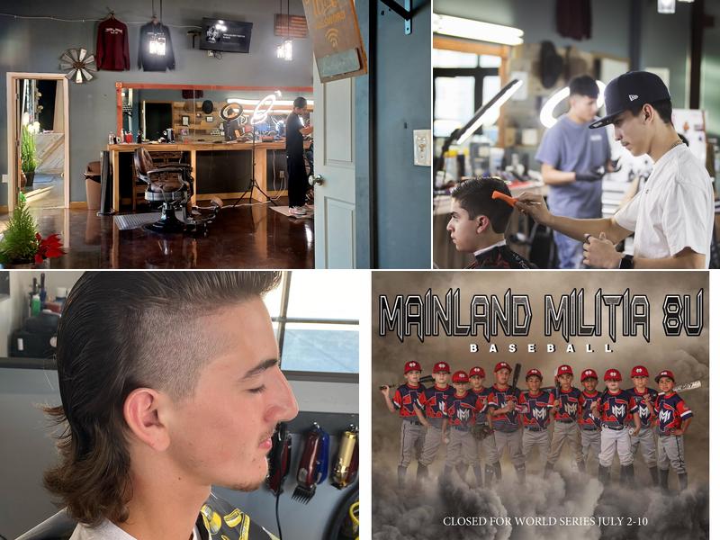 Texas Razed Barber Shop