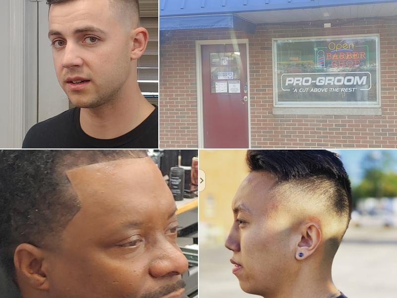 Rich Richmond@ Groom Barber studio