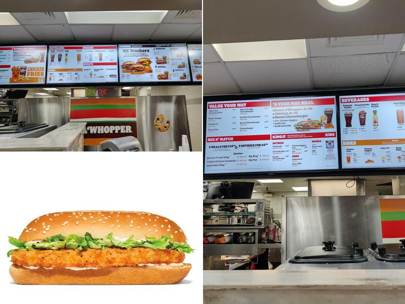 Burger King Menu