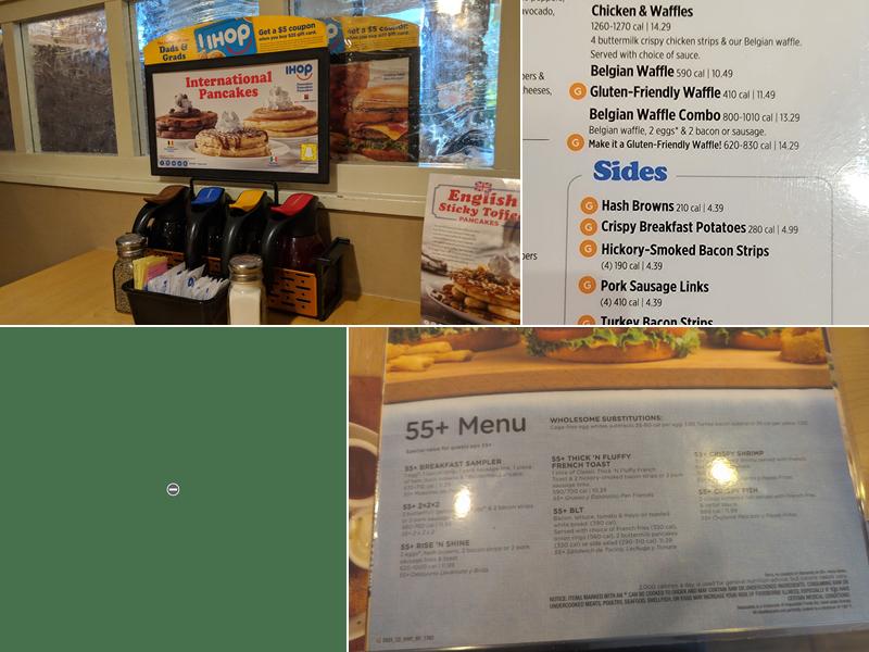 IHOP Menu