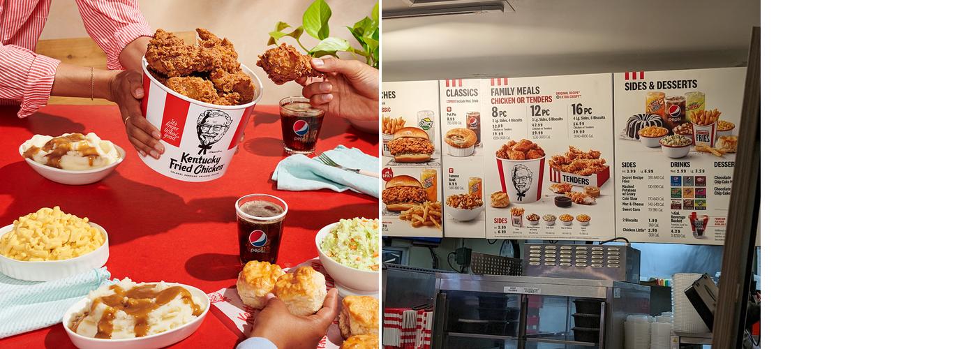 KFC Menu